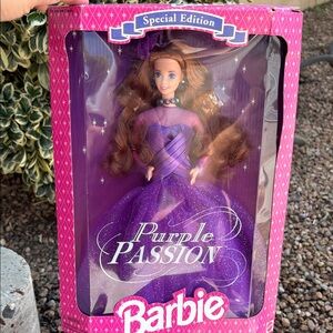 Barbie Special Edition in Glittery Purple Gown model: 1355555 purchased in 1995